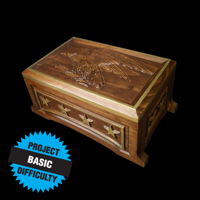 Colonial Eagle Box