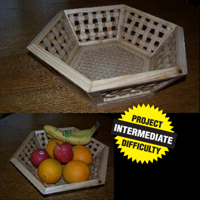 Basket Weave Fruit Basket